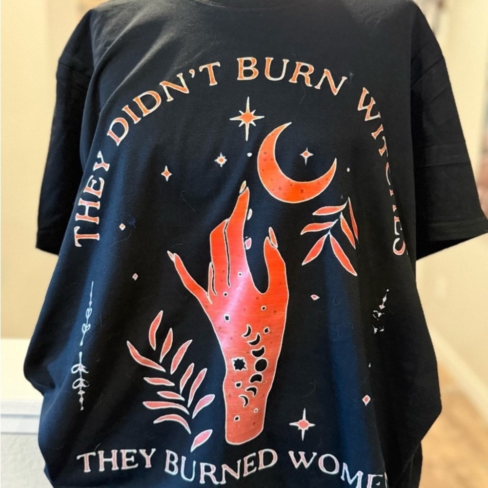 Black Graphic Short Sleeve Tee